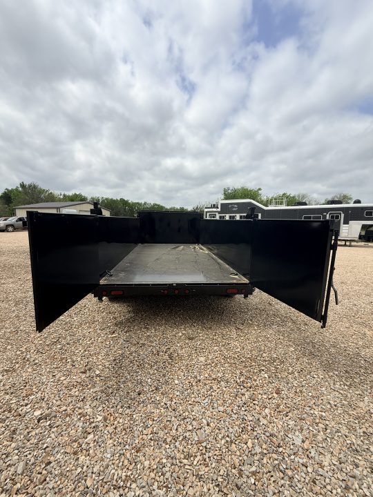 New 2026 Diamond T 83" x 14' Lo Profile Dump 140, 7Ks, GVWR 14000 Dump Trailer
