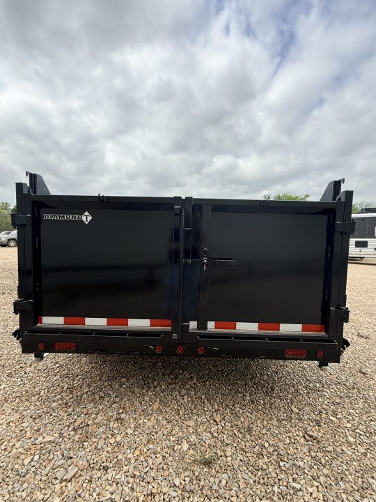 New 2026 Diamond T 83" x 14' Lo Profile Dump 140, 7Ks, GVWR 14000 Dump Trailer