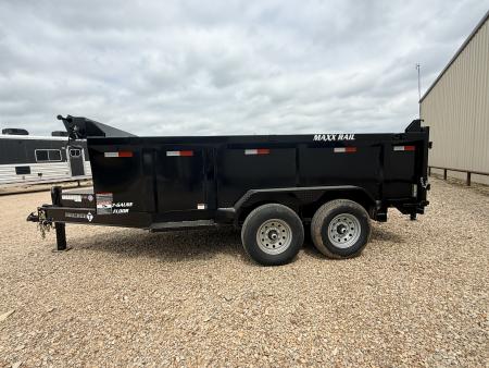 New 2026 Diamond T 83" x 14' Lo Profile Dump 140, 7Ks, GVWR 14000 Dump Trailer