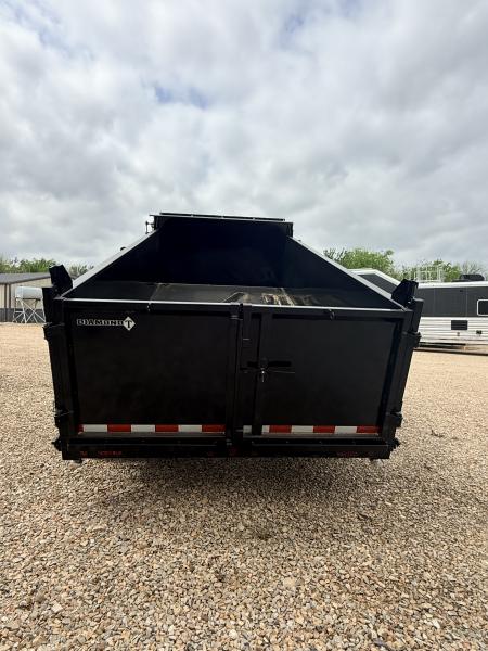 New 2026 Diamond T 83" x 14' Lo Profile Dump 140, 7Ks, GVWR 14000 Dump Trailer