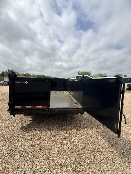 New 2026 Diamond T 83" x 14' Lo Profile Dump 140, 7Ks, GVWR 14000 Dump Trailer