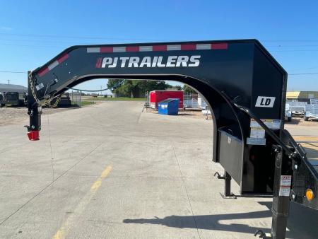 New 2026 PJ Trailers LD402 40' x 102" Hydraulic Brakes Flatbed Trailer
