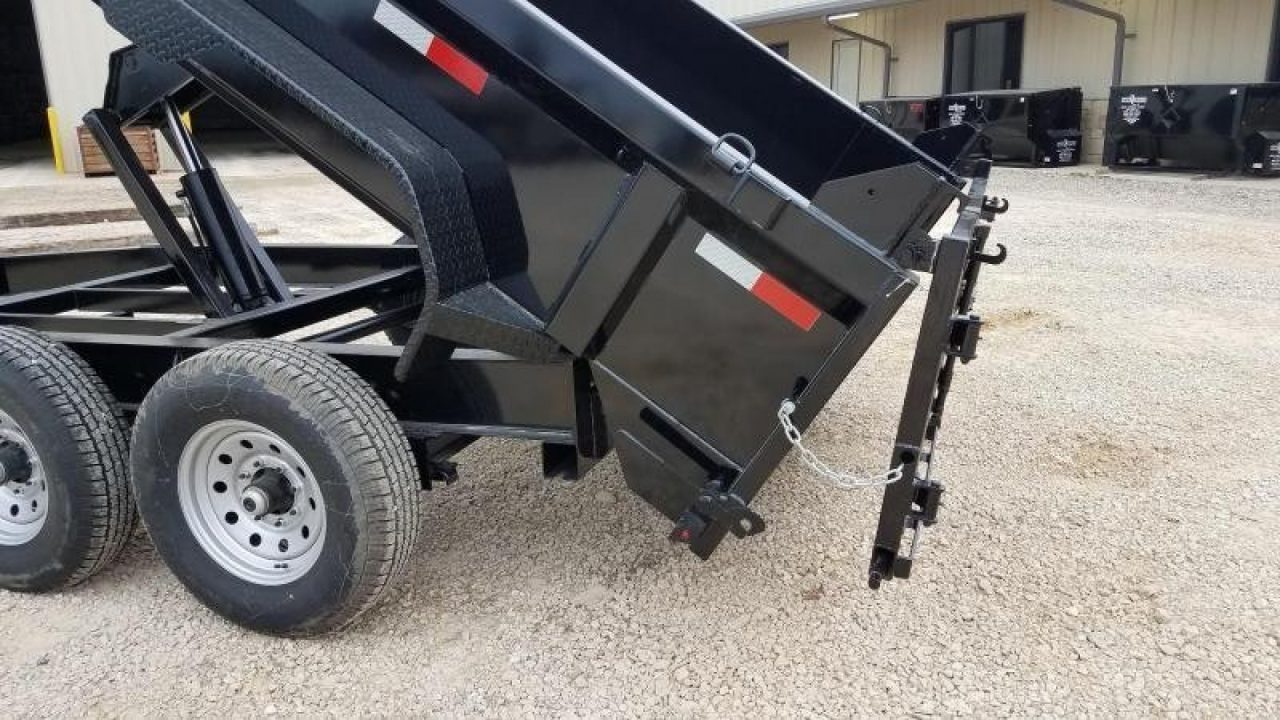 New 2026 Diamond T 83" x 14' Lo Profile Dump 140, GVWR 14000#, 7Ks Dump Trailer