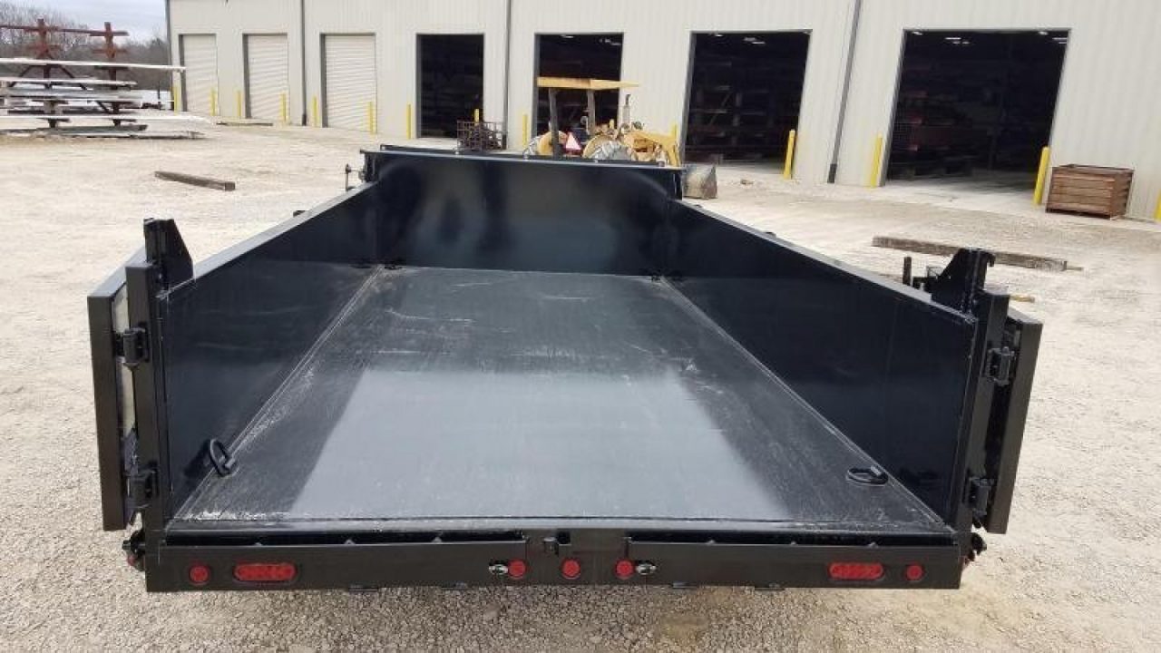 New 2026 Diamond T 83" x 14' Lo Profile Dump 140, GVWR 14000#, 7Ks Dump Trailer