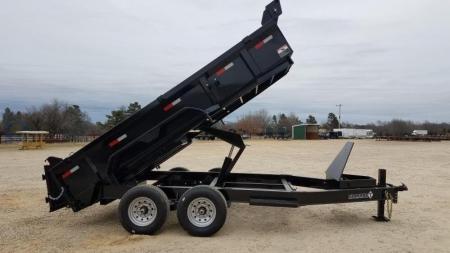 New 2026 Diamond T 83  x 14' Lo Profile Dump 140, GVWR 14000#, 7Ks Dump Trailer