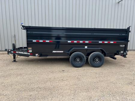 New 2026 PJ Trailers 16' DM High Side Dump Trailer