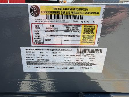 New 2026 Cam Superline 6x12 11K Tilt Equipment Trailer