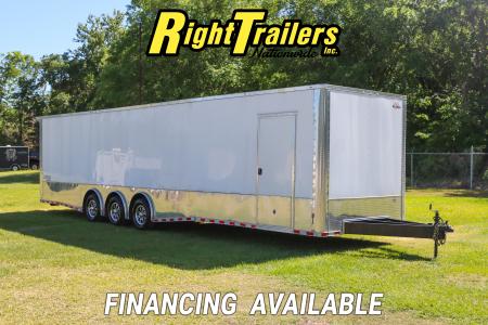 Used 2022 8.5X36 Rock Solid Cargo Race Trailer