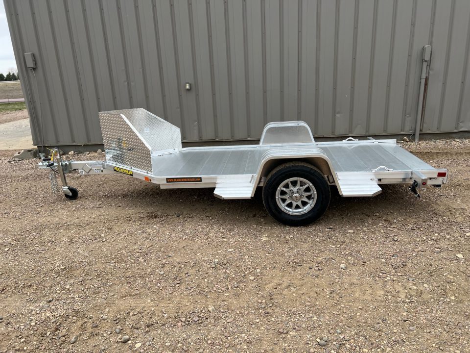 New 2027 Aluma MC10 Motorcycle Utility Trailer