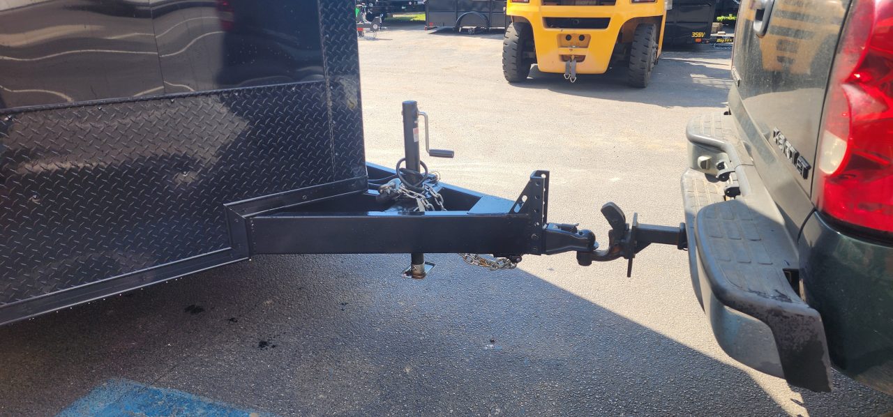 New 8.5 x 24 LOOK Element Se Car Hauler Blackout Package 10k
