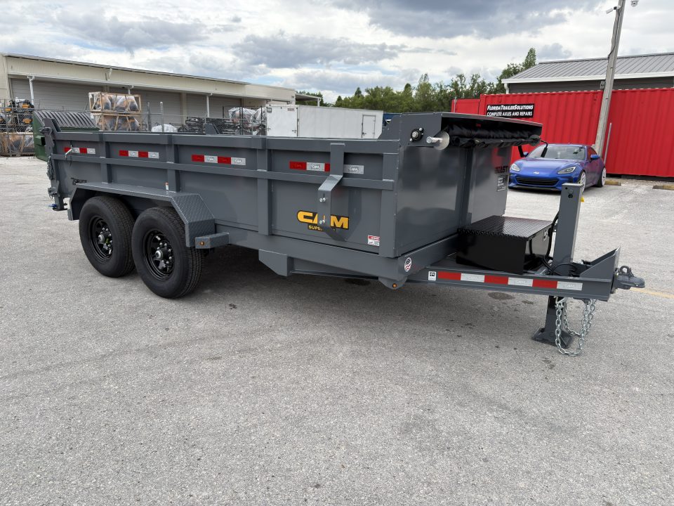 New 2026 Cam Superline 7x14 Beast Dual Telescopic 15.4K Dump Trailer