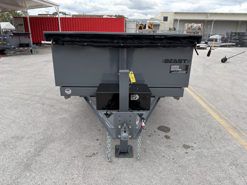 New 2026 Cam Superline 7x14 Beast Dual Telescopic 15.4K Dump Trailer