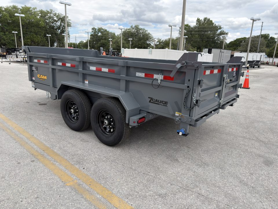 New 2026 Cam Superline 7x14 Beast Dual Telescopic 15.4K Dump Trailer