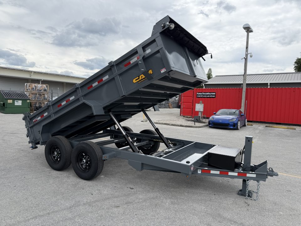 New 2026 Cam Superline 7x14 Beast Dual Telescopic 15.4K Dump Trailer