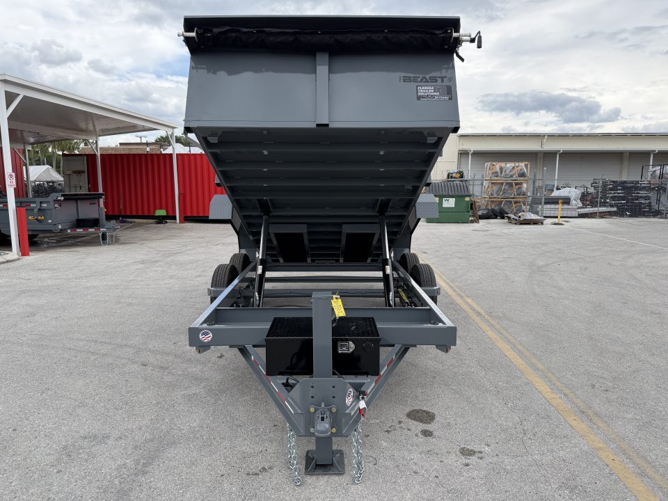 New 2026 Cam Superline 7x14 Beast Dual Telescopic 15.4K Dump Trailer