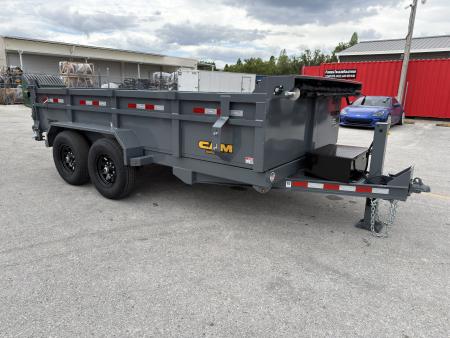 New 2026 Cam Superline 7x14 Beast Dual Telescopic 15.4K Dump Trailer