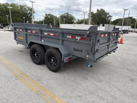 New 2026 Cam Superline 7x14 Beast Dual Telescopic 15.4K Dump Trailer
