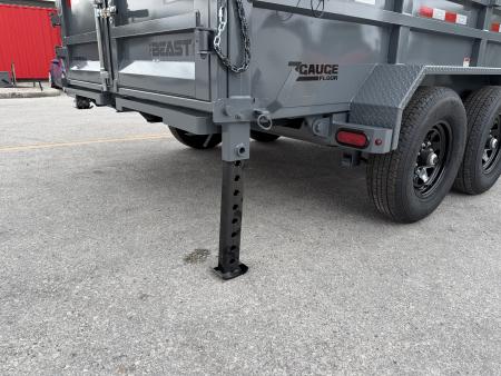 New 2026 Cam Superline 7x14 Beast Dual Telescopic 15.4K Dump Trailer