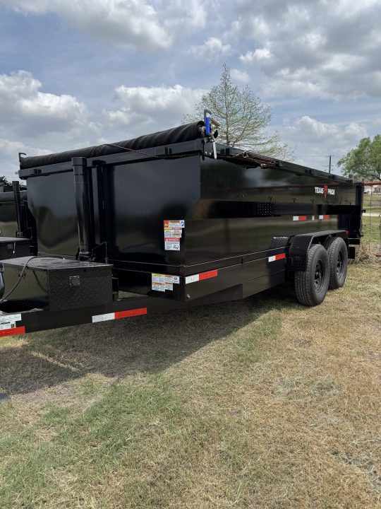 New 2026 Texas Pride Trailers DT716316KBP-6337 Dump Trailer