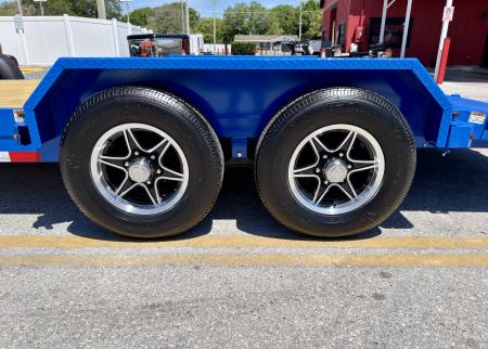 New 2026 Cam Superline 7x18 (14+4) Wood Deck Car Hauler