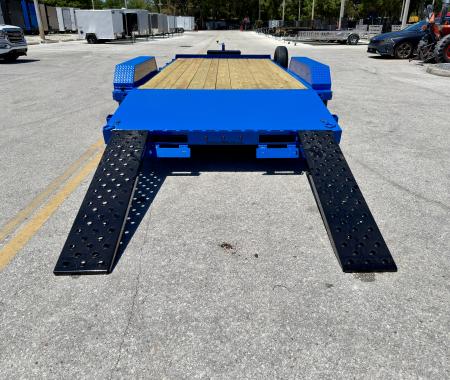 New 2026 Cam Superline 7x18 (14+4) Wood Deck Car Hauler