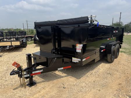 New 2026 Texas Pride Trailers DT716316KBP Dump Trailer