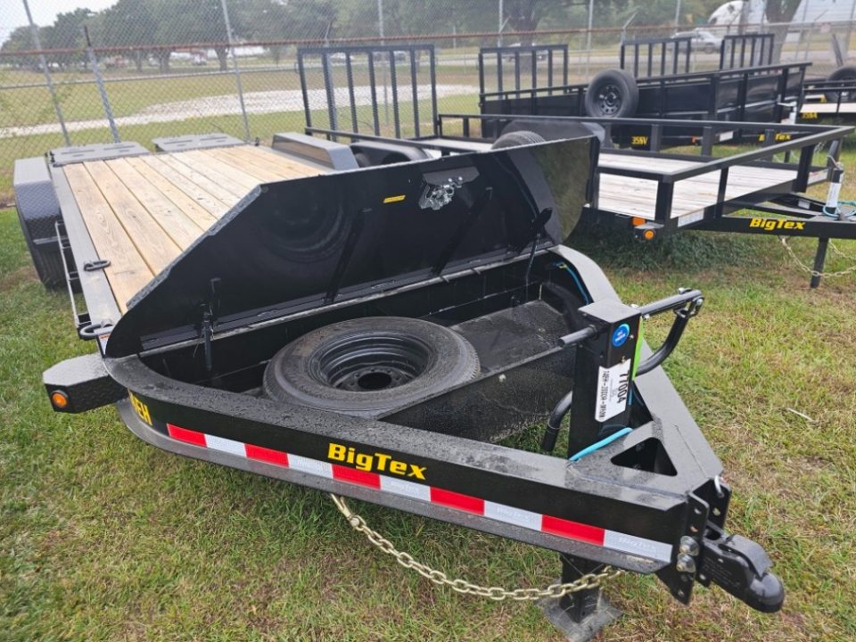 New 2026 Big Tex Trailers 14EH-24D3A-MRBK Equipment Trailer
