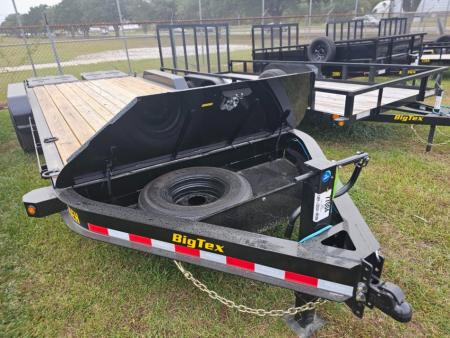 New 2026 Big Tex Trailers 14EH-24D3A-MRBK Equipment Trailer