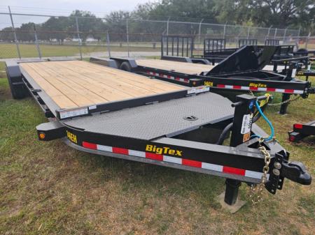 New 2026 Big Tex Trailers 14EH-24D3A-MRBK Equipment Trailer