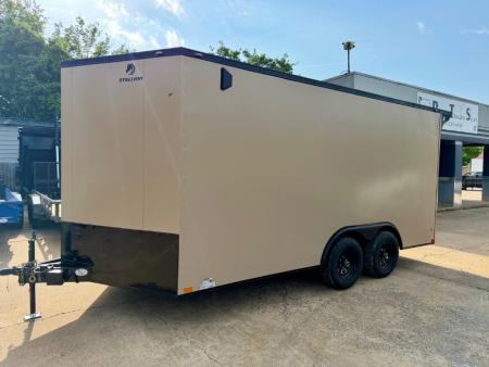 New 2026 Stallion Manufacturing LLC 8.5' X 16' #5200 Tandem Axle Ramps Cargo / Enclosed Trailer