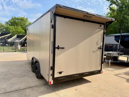 New 2026 Stallion Manufacturing LLC 8.5' X 16' #5200 Tandem Axle Ramps Cargo / Enclosed Trailer