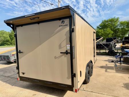 New 2026 Stallion Manufacturing LLC 8.5' X 16' #5200 Tandem Axle Ramps Cargo / Enclosed Trailer