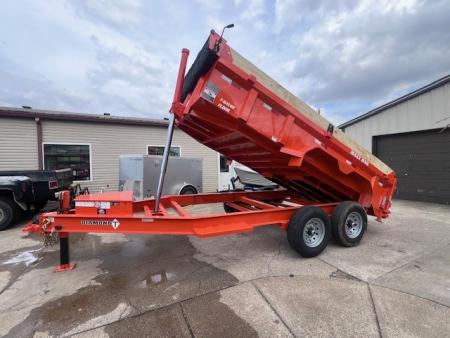 New 2026 Diamond T 83x14 14K Telescopic Dump Trailer
