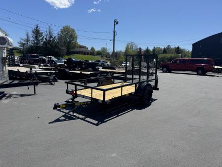 New 2026 Big Tex Trailers 30SA-10R1A-4PBK 5X10 SA Utility Trailer
