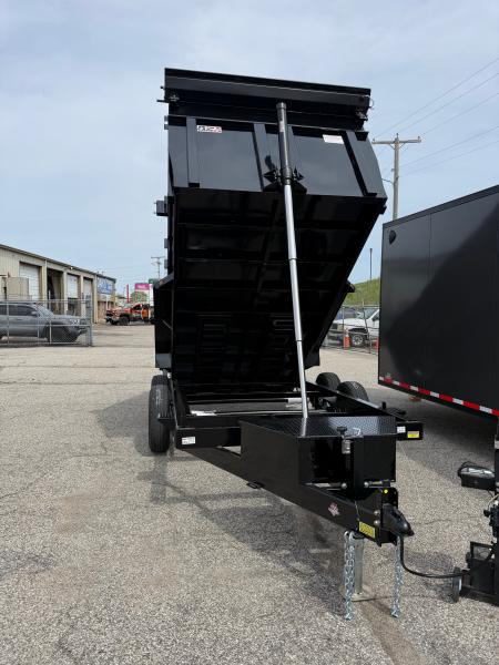 New 2026 Quality Steel and Aluminum Quality Steel CJ 83X14 14k GVWR Dump Trailer 4' High Side #260273 Dump Trailer