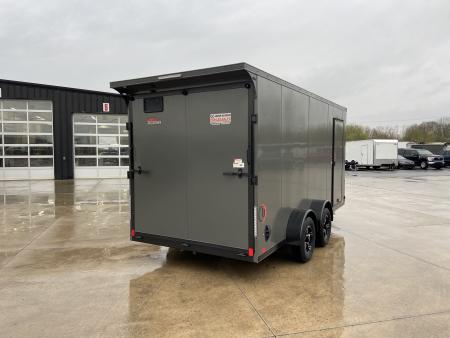 New United UJ-7X16 Enclosed Trailer