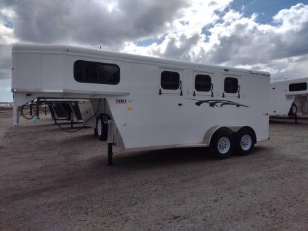 New 2027 Trails West Adventure 3 Horse Trailer