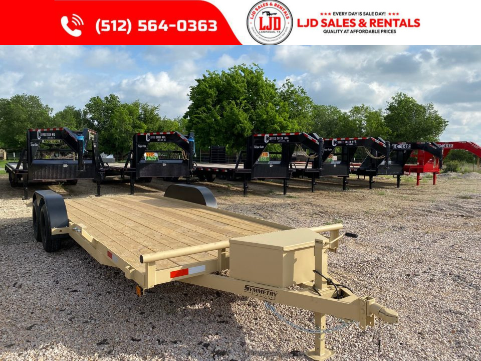 New 2026 Symmetry - 83" x 20' - Car Hauler Trailer - 7K GVWR