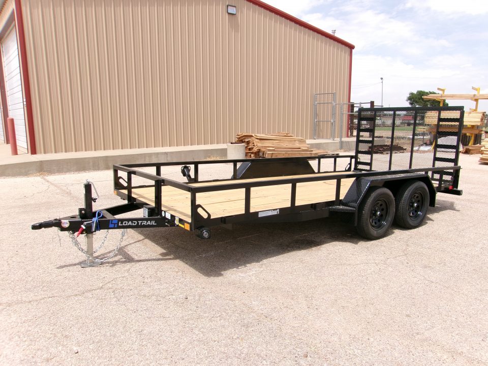 New 2026 Load Trail 83x16 Tandem Utility w/ 4' Ramp Gate 7k