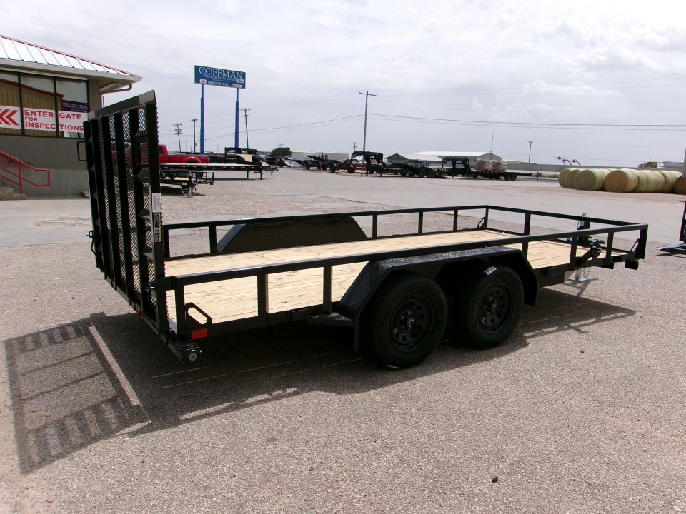 New 2026 Load Trail 83x16 Tandem Utility w/ 4' Ramp Gate 7k