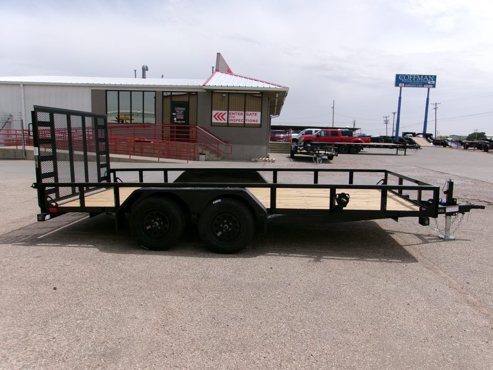 New 2026 Load Trail 83x16 Tandem Utility w/ 4' Ramp Gate 7k