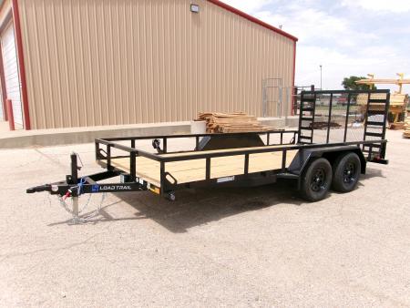 New 2026 Load Trail 83x16 Tandem Utility w/ 4' Ramp Gate 7k