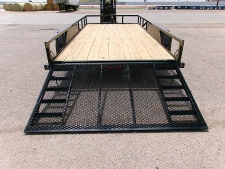 New 2026 Load Trail 83x16 Tandem Utility w/ 4' Ramp Gate 7k