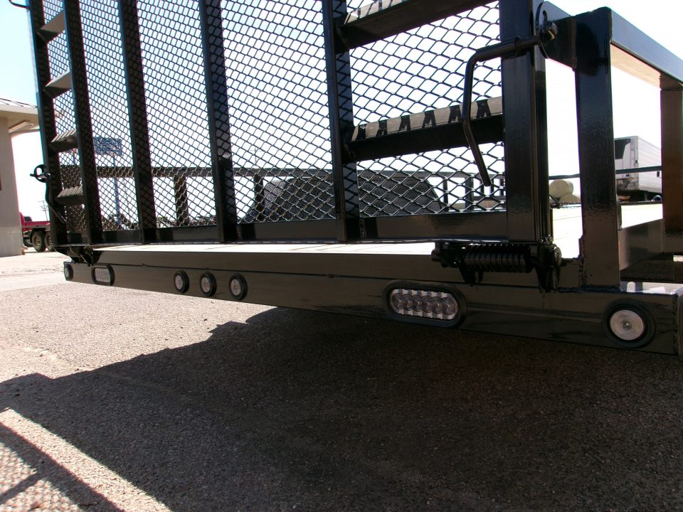 New 2027 Load Trail 83x16 Tandem Utility w/ 4' Ramp Gate & Side Ramps 7k