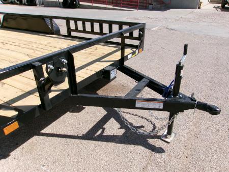 New 2027 Load Trail 83x16 Tandem Utility w/ 4' Ramp Gate & Side Ramps 7k