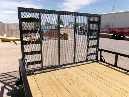 New 2027 Load Trail 83x16 Tandem Utility w/ 4' Ramp Gate & Side Ramps 7k