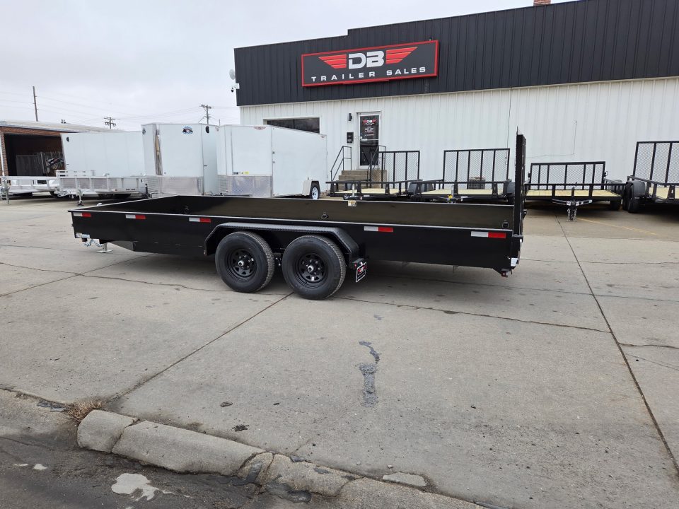 New 2026 H&H Trailers 82X18 SOLID SIDE UTILITY 10K Utility Trailer
