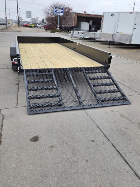 New 2026 H&H Trailers 82X18 SOLID SIDE UTILITY 10K Utility Trailer