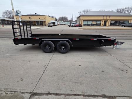 New 2026 H&H Trailers 82X18 SOLID SIDE UTILITY 10K Utility Trailer