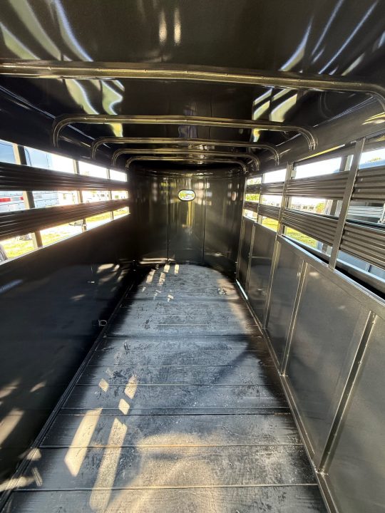 New 2026 Bee 16' Stock Bumper Pull Horse Trailer